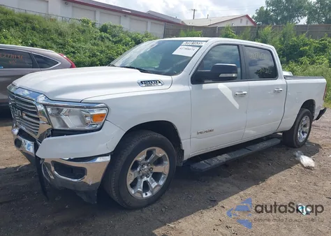 2019 Ram 1500 Big Horn/Lone Star 4X4 6'4 Box z USA, uszkodzony, nr VIN 1C6SRFMT8KN733898